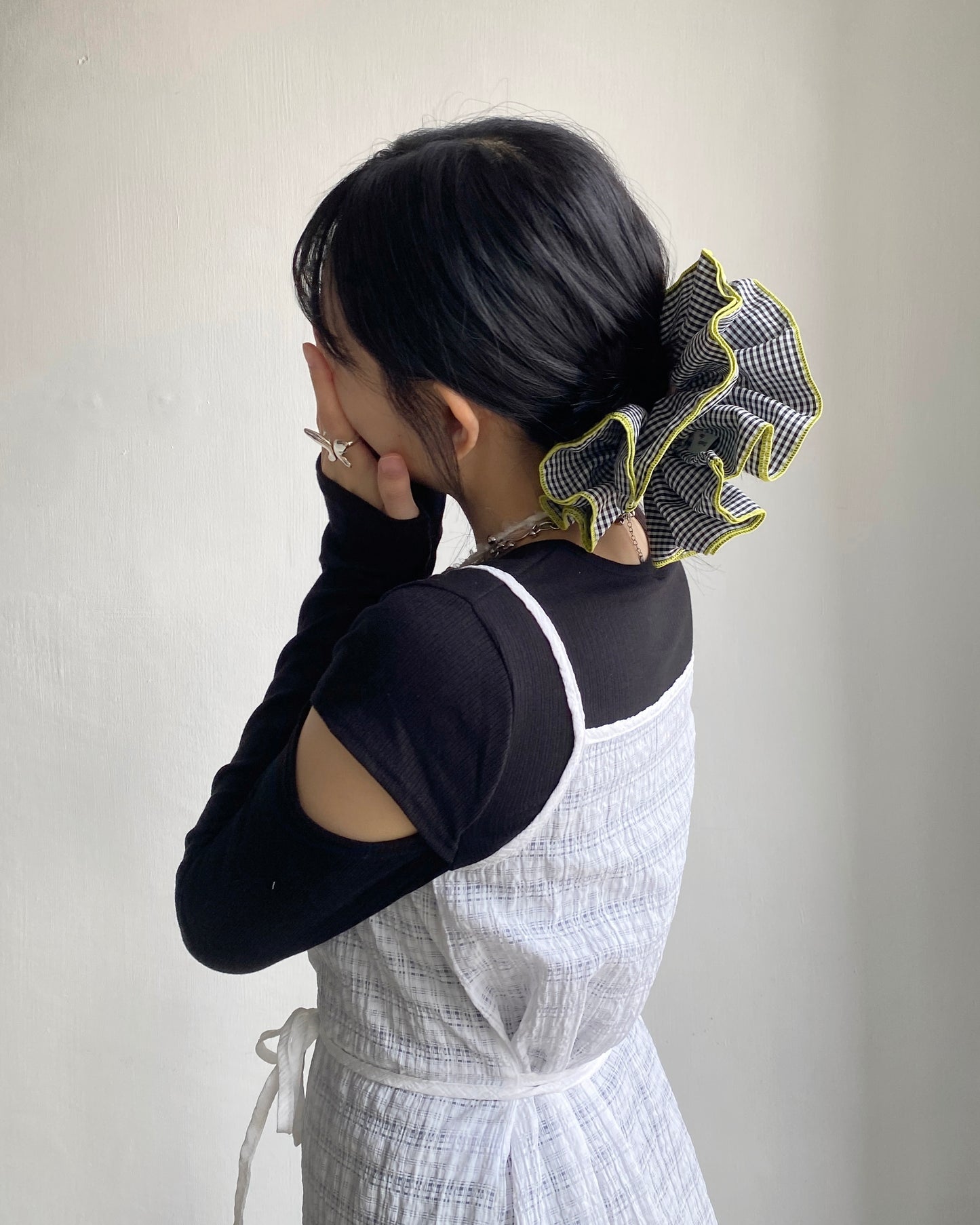 (🥨買2送1) KA335 Hair Accessories - Green | Pruple