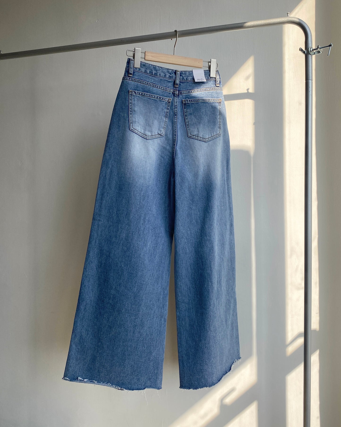 現貨 JN054 Wide Leg Jeans - Blue