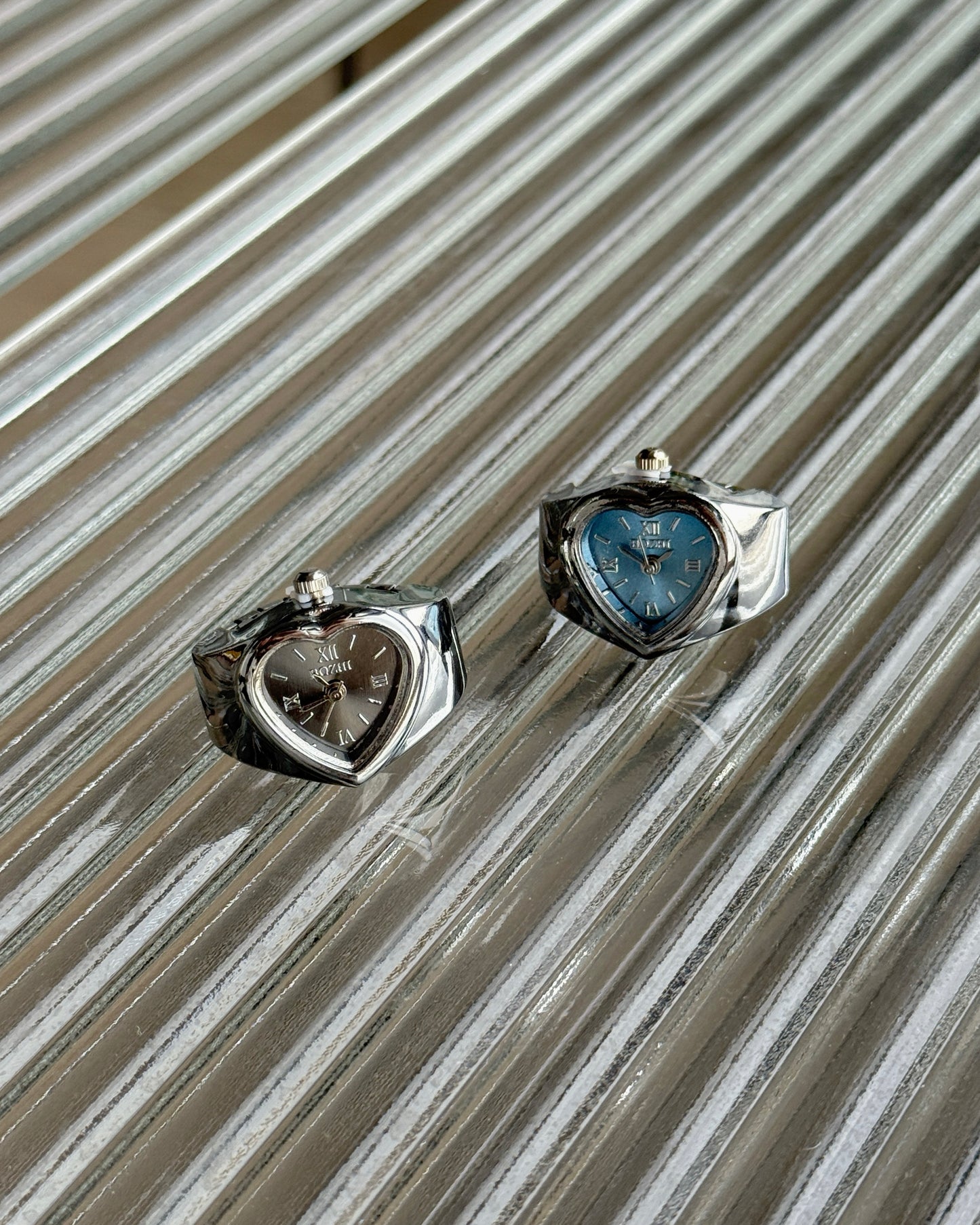 KA406 Watch Ring - Blue | Charcoal