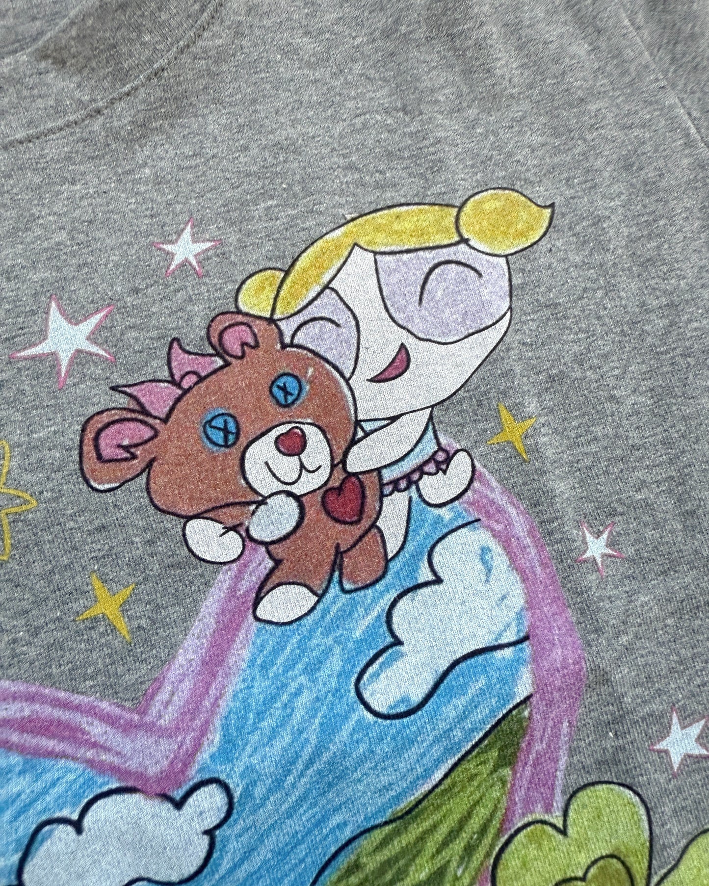 TP538 Bubble Print TEE - Gray