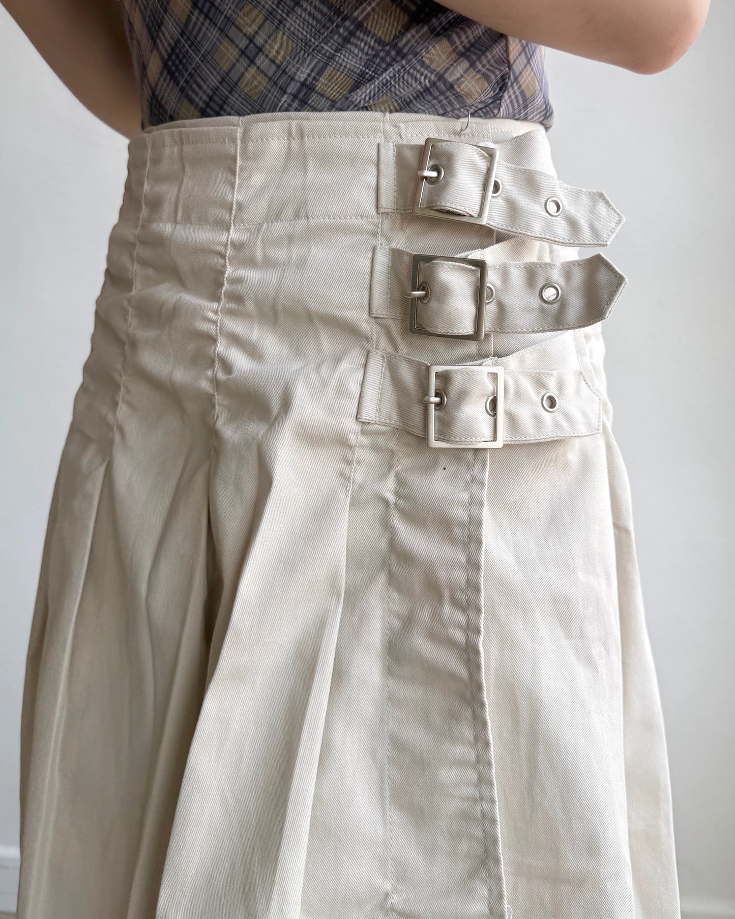 SK200 Wrap Skirt - Khaki | Beige | Black