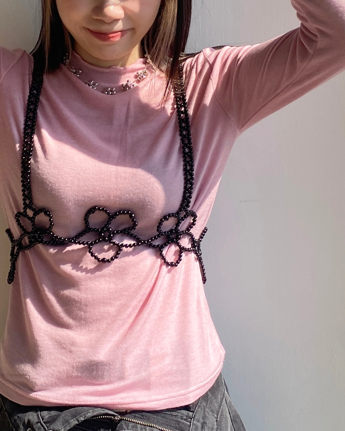 KA306 JP FAFA Vest - Ivory | Black