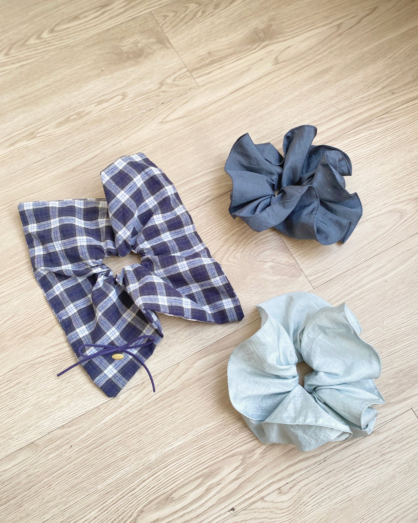 (🥨買2送1) KA334 Square Hair Accessories - Checkered