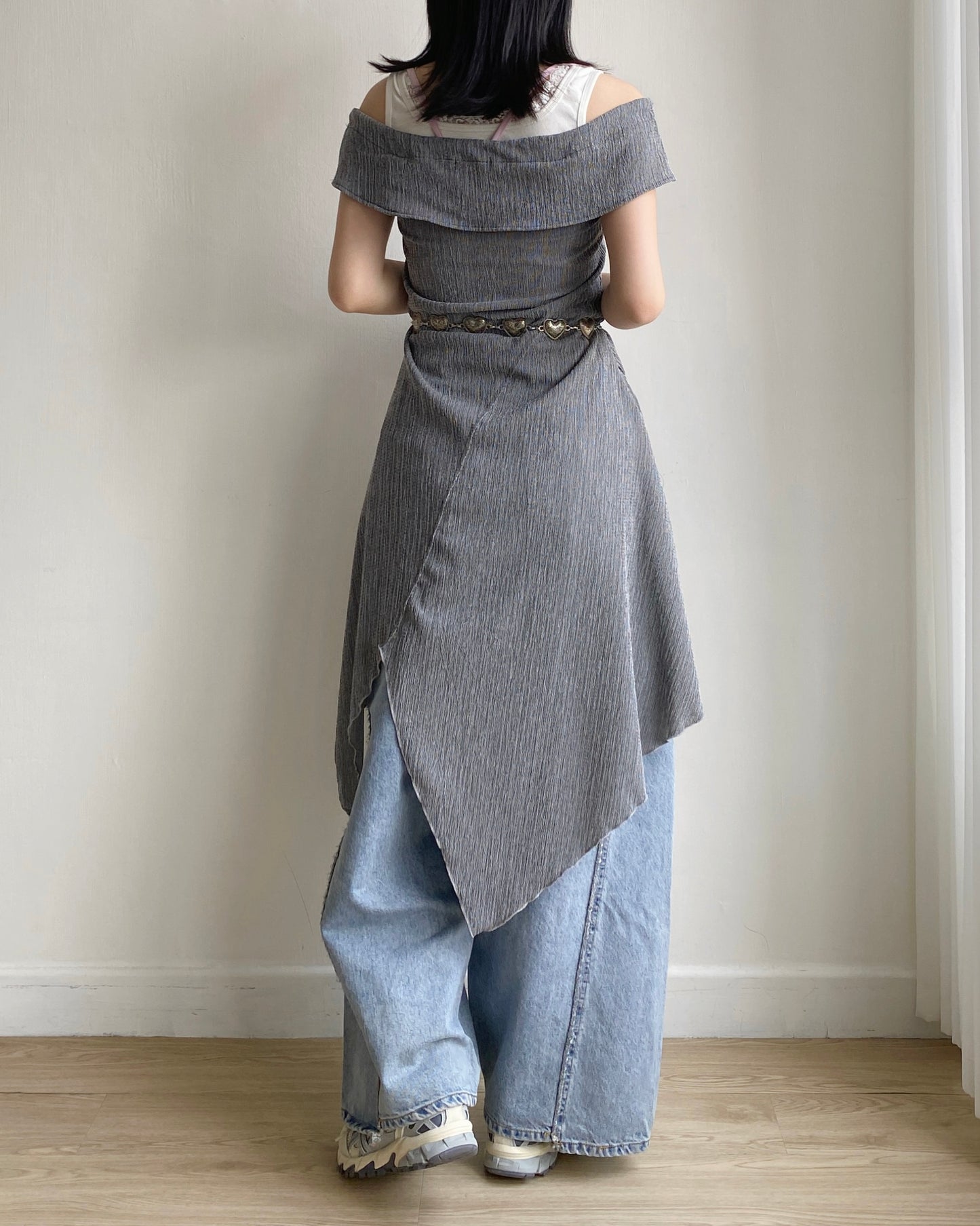 DS276 2way Shirring OPS - Olive | Charcoal