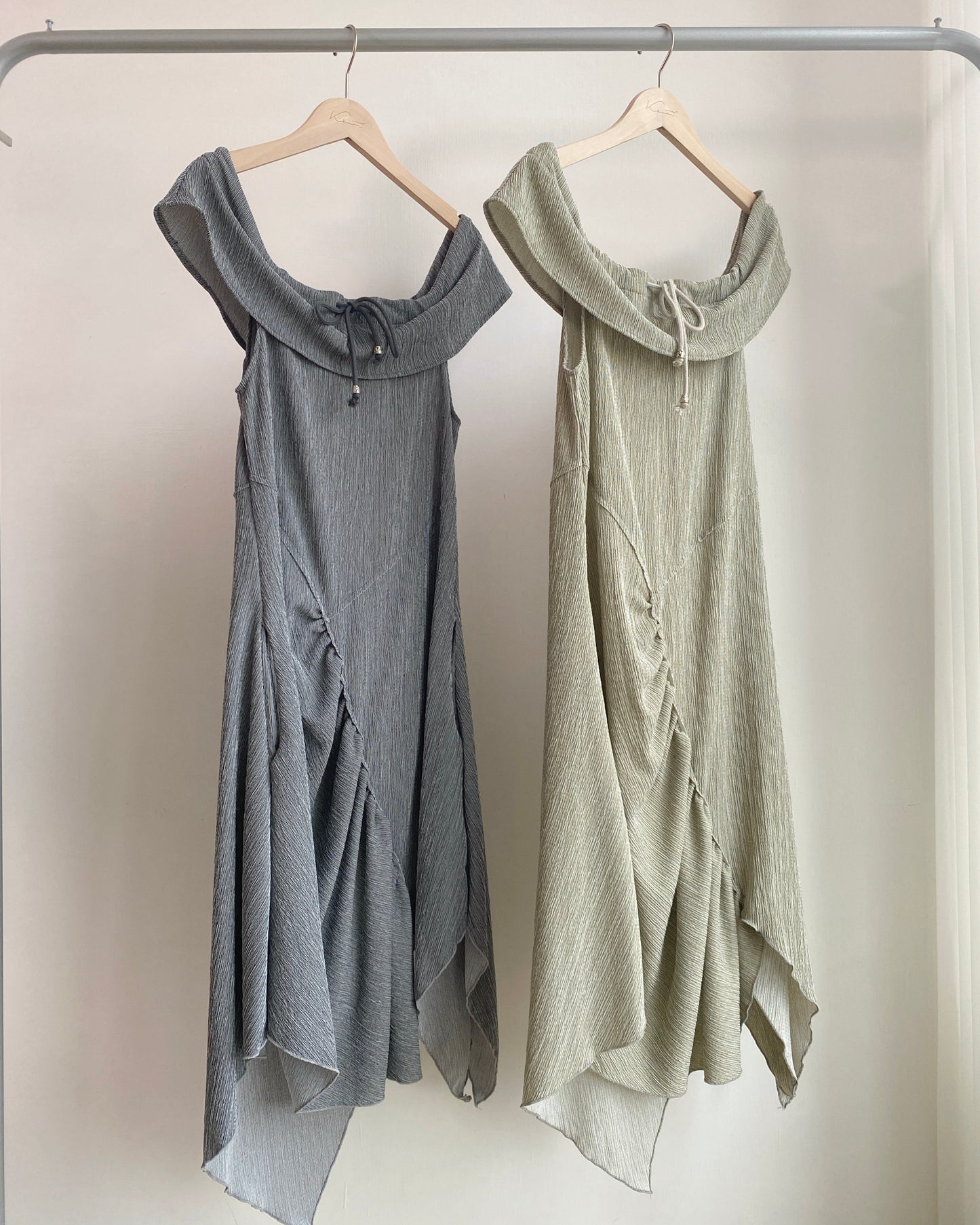 DS276 2way Shirring OPS - Olive | Charcoal