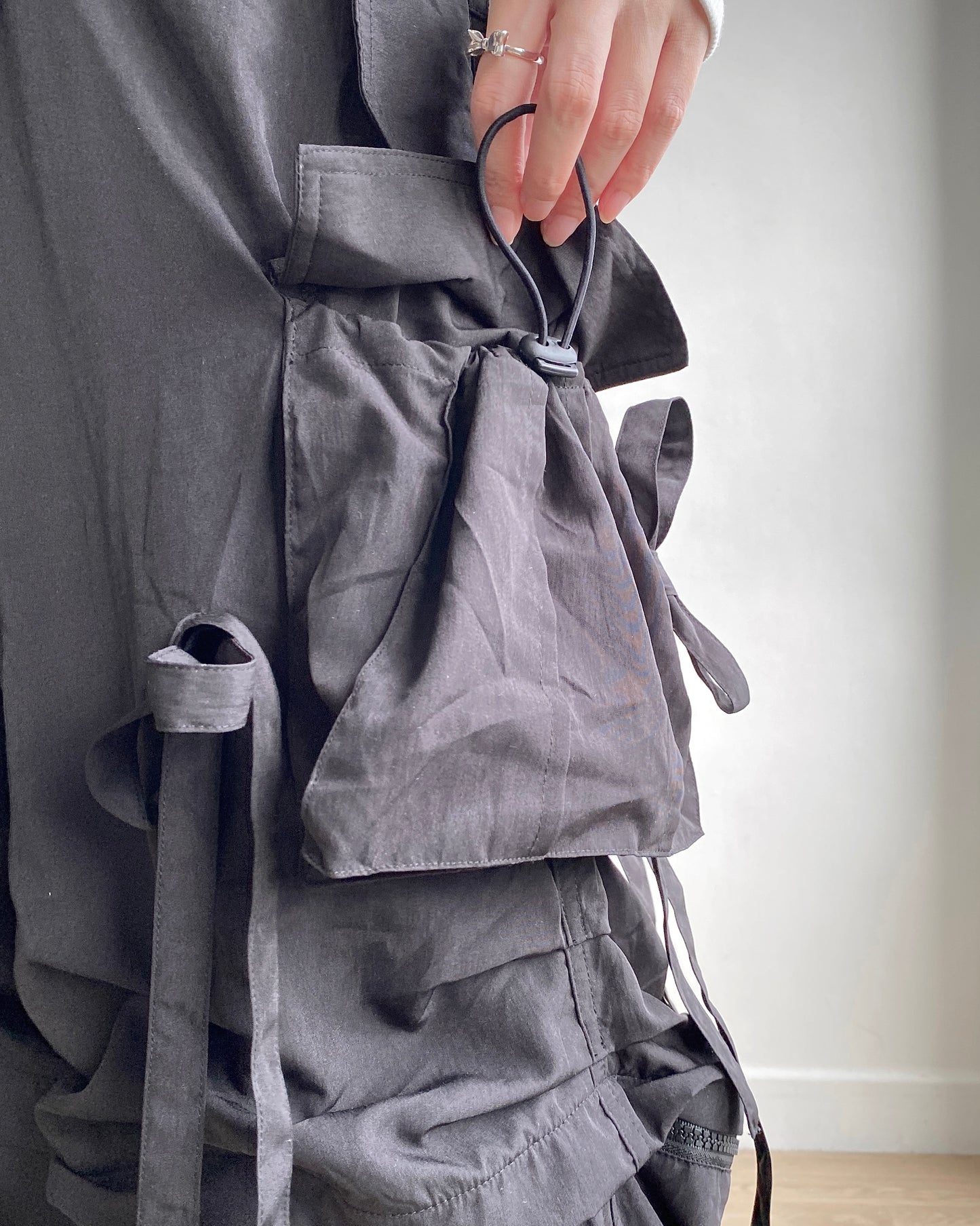 PT069 2way Pants - Beige | Black