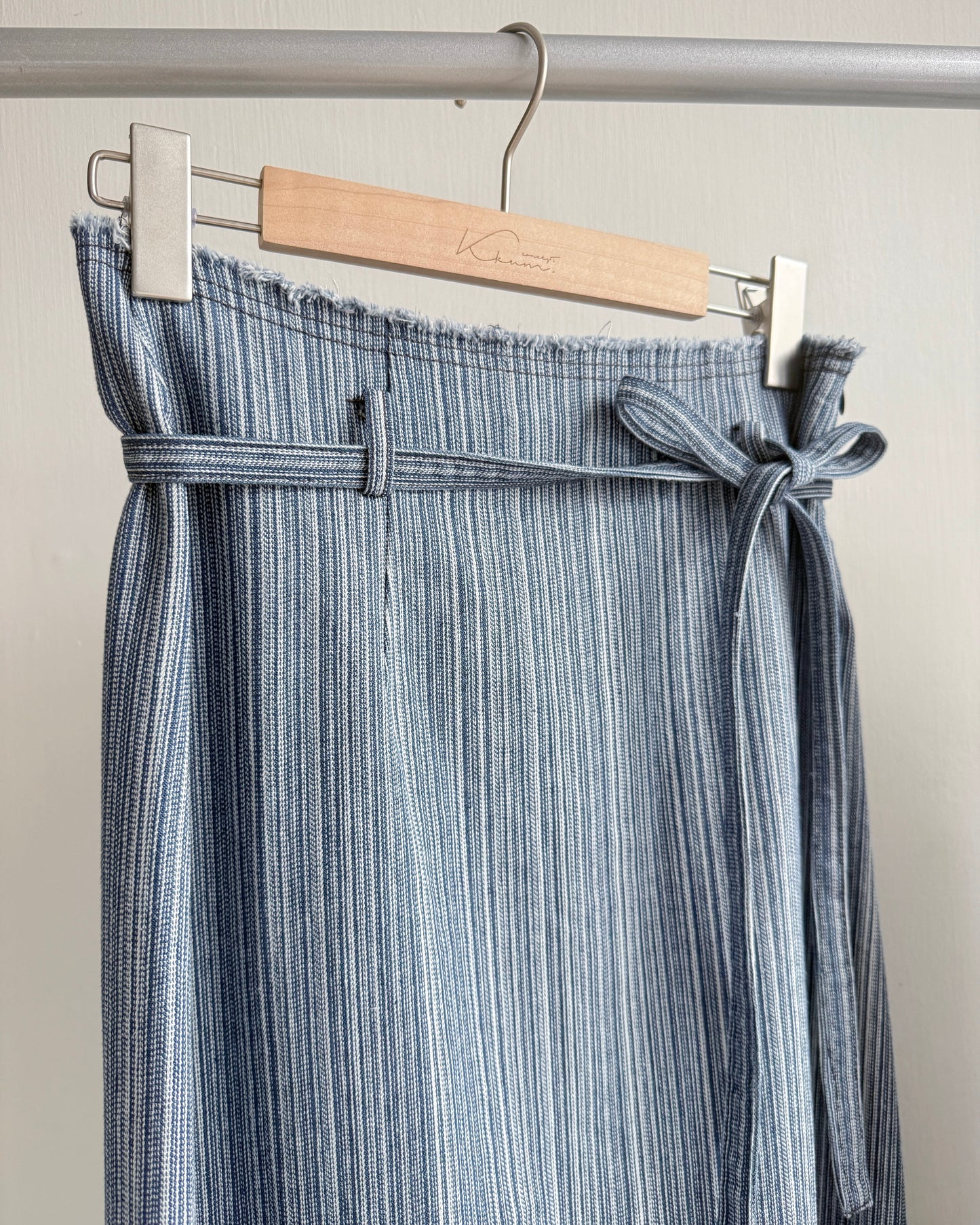 現貨 SK193 Long Denim Skirt - Blue | Black