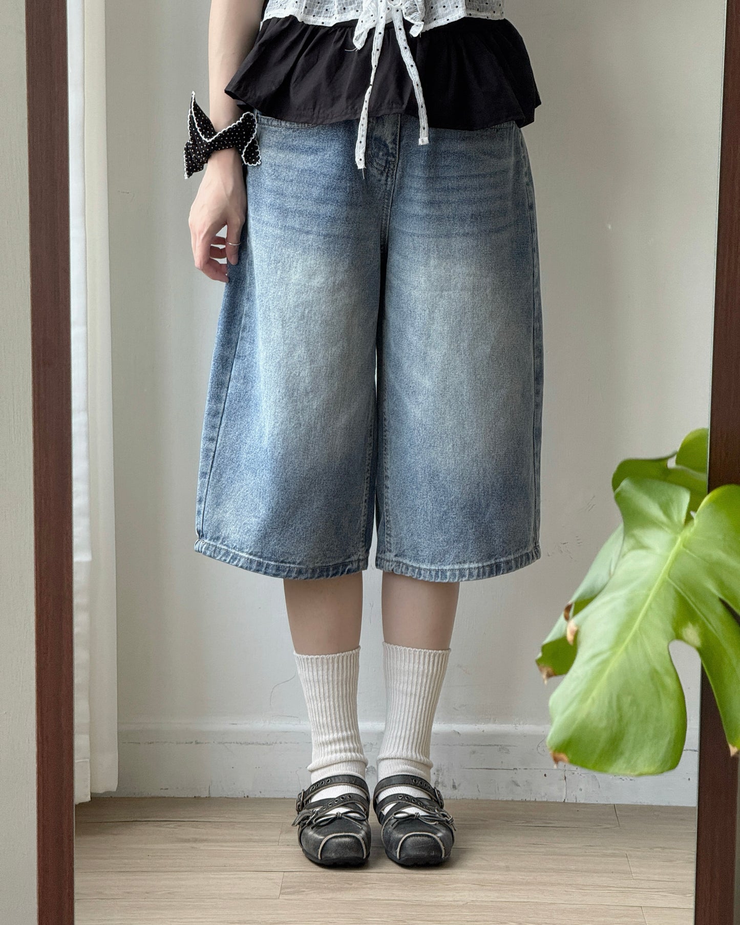 JN066 Bermuda Denim - Light Blue | Blue | Denim