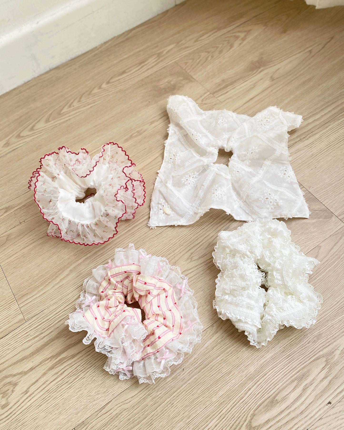(🥨買2送1) KA338 Lace Hair Accessories