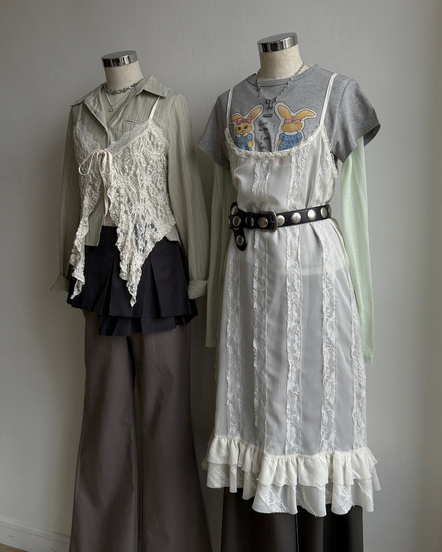 DS290 Lace Slip OPS - Ivory