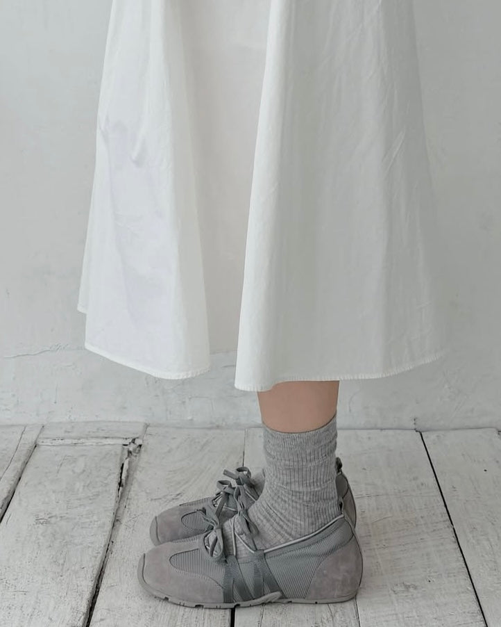 SH026 芭蕾平底鞋 - Gray | Black