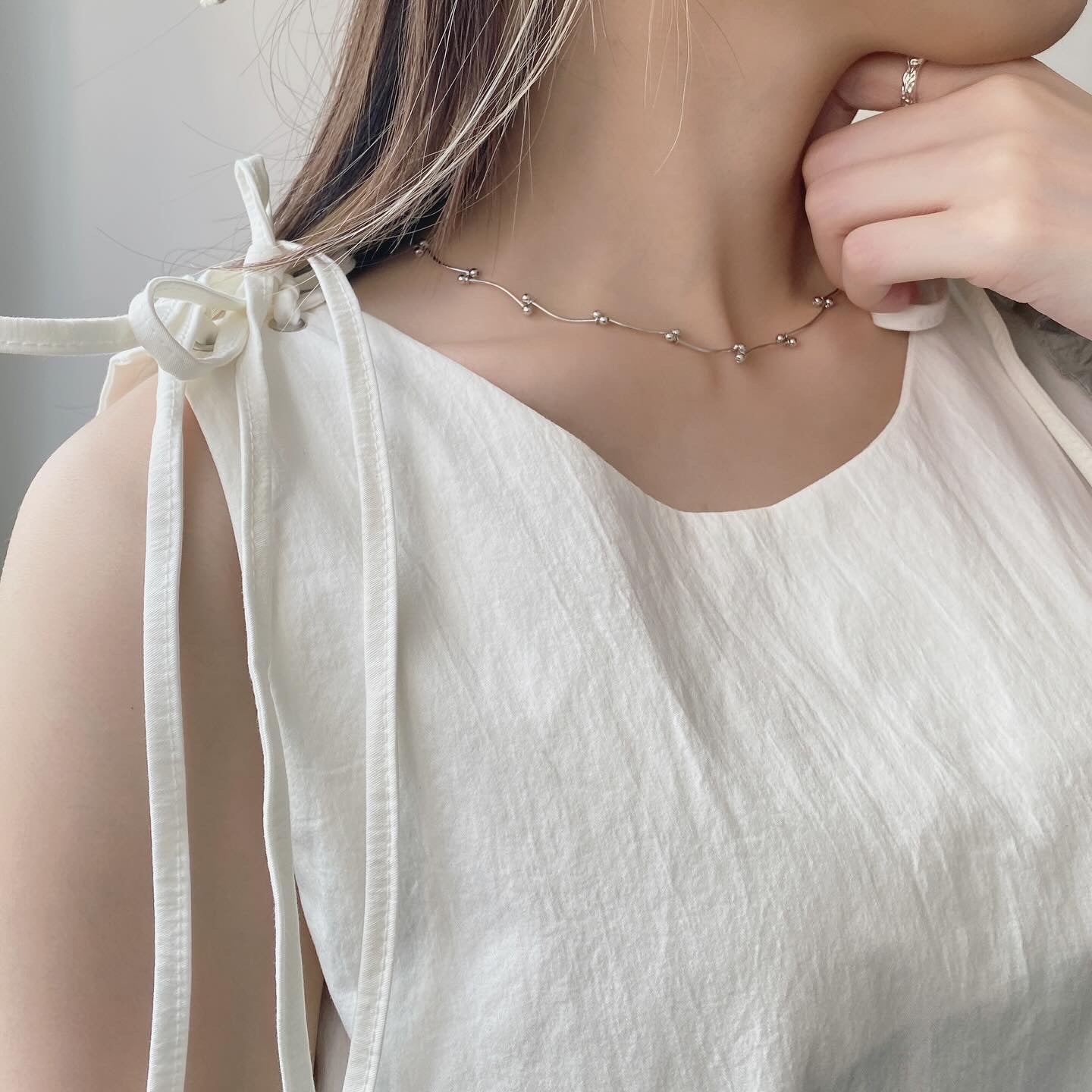 現貨 DS247 Ribbon Long OPS - Navy | White