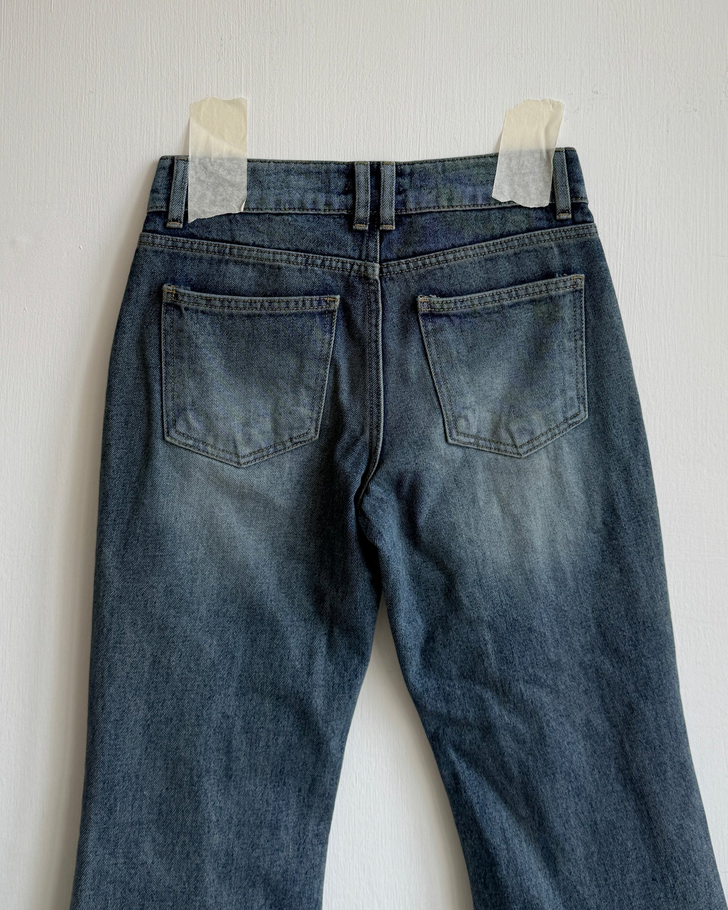 JN067 Low Waist Bootcut Denim