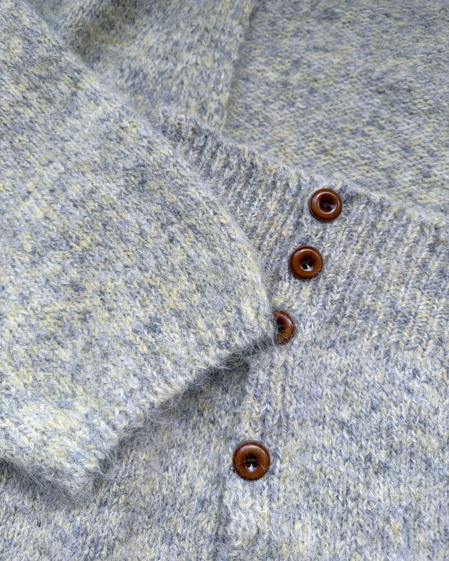 CD056 Cardigan Top Set - Yellow | Blue