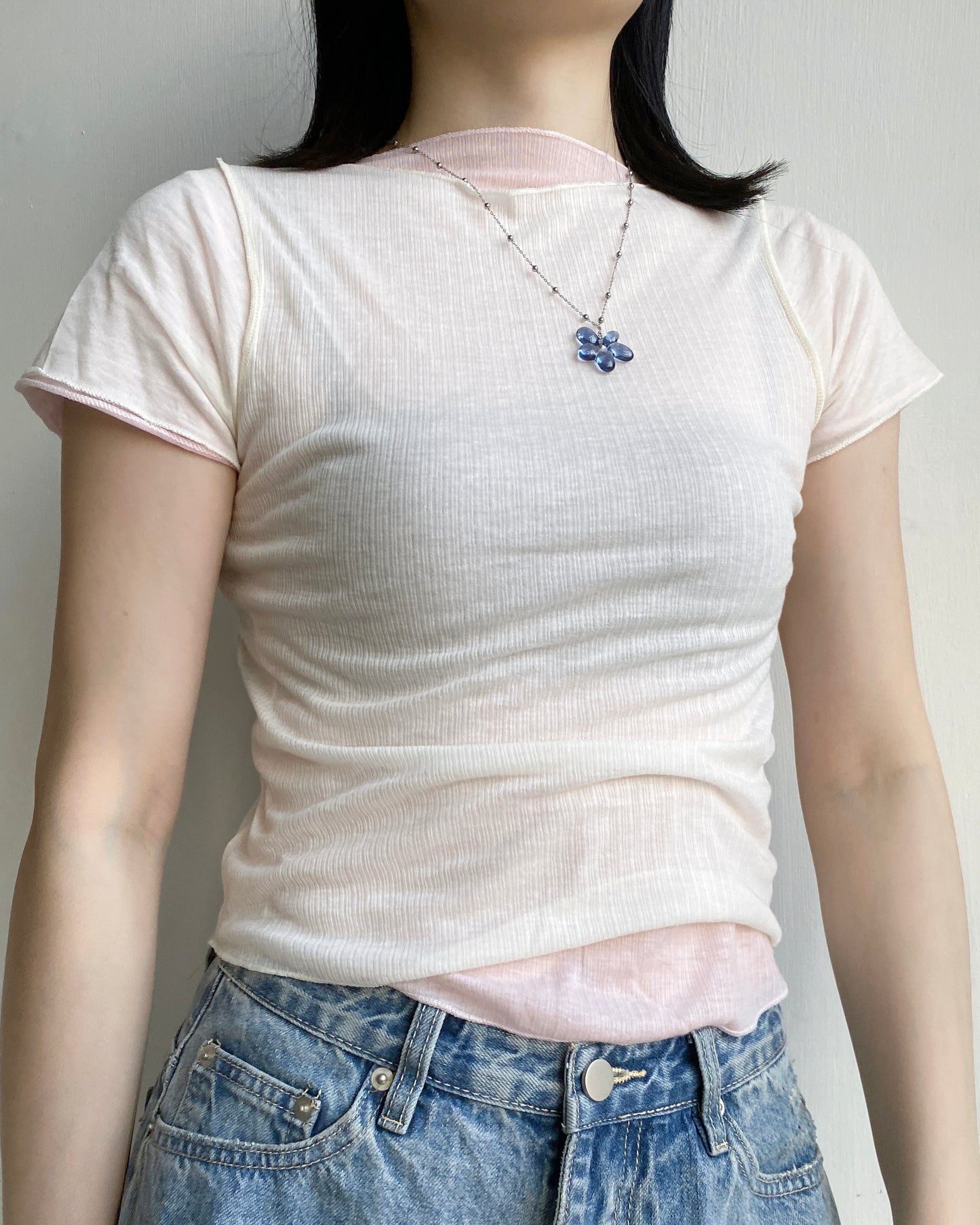 TP519 Must Have!!! TEE - White | Gray | Charcoal | Pink