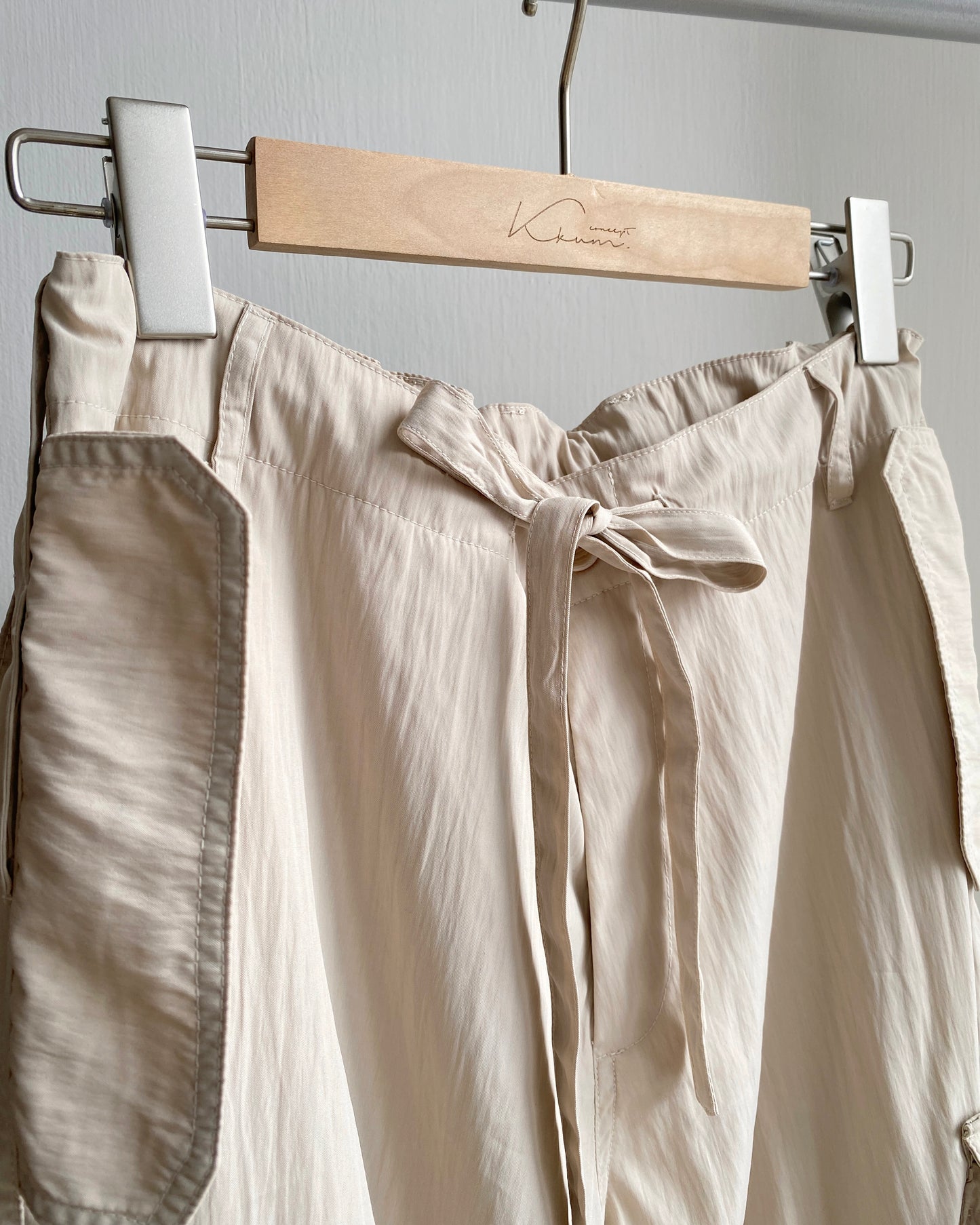 PT069 2way Pants - Beige | Black