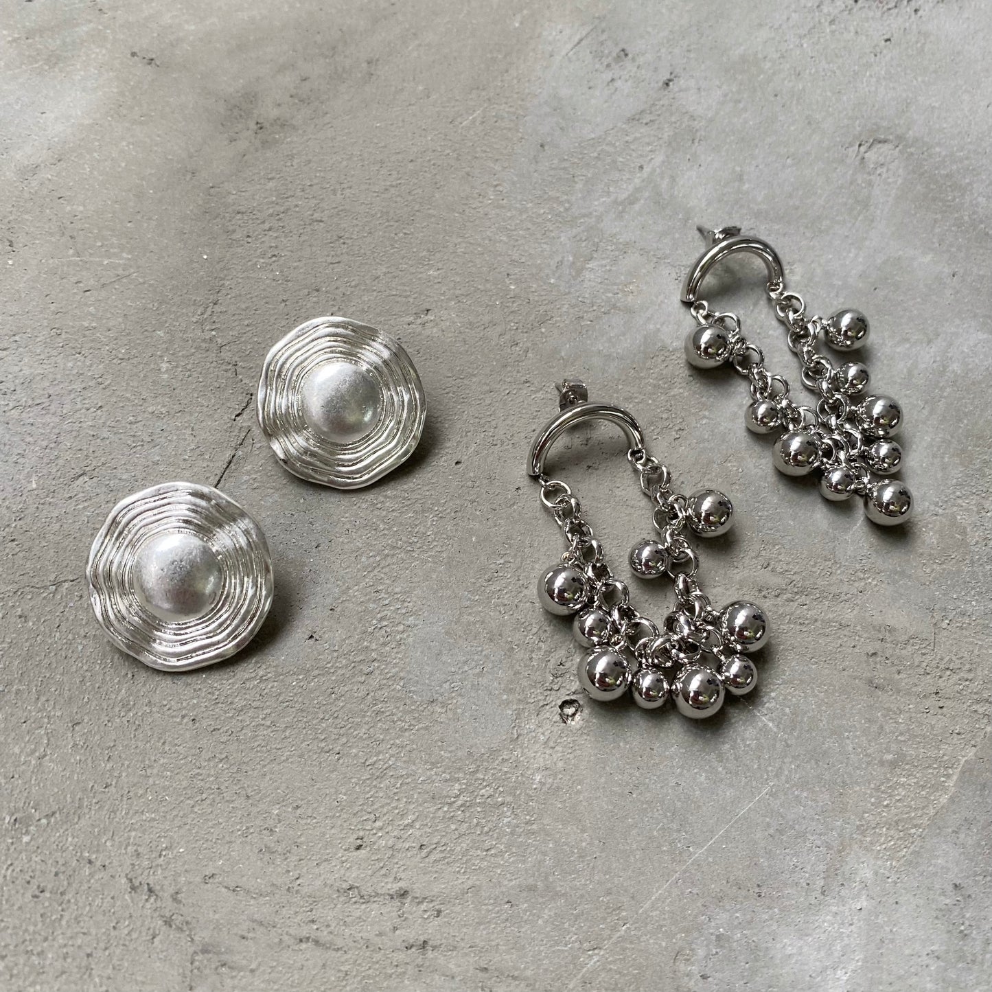 現貨 KM154 BallBall Earring - Sliver