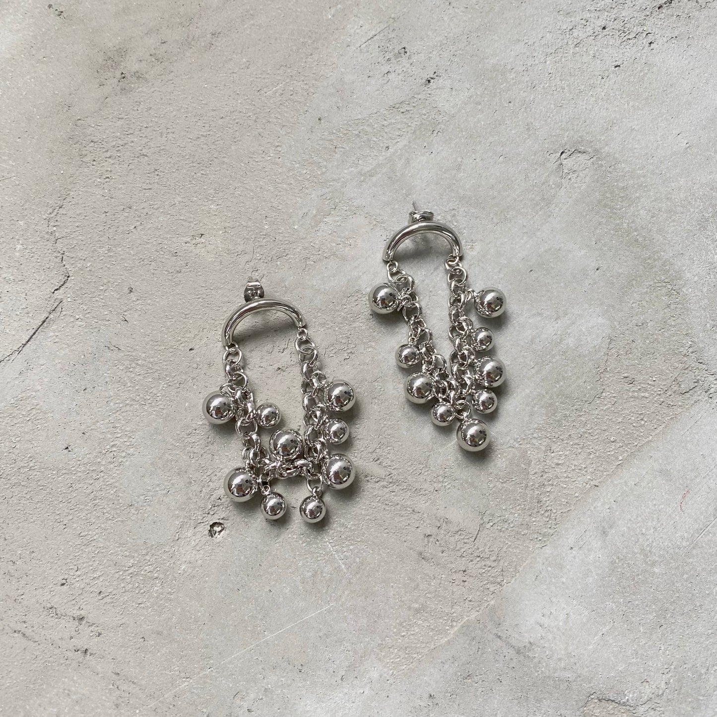 現貨 KM154 BallBall Earring - Sliver