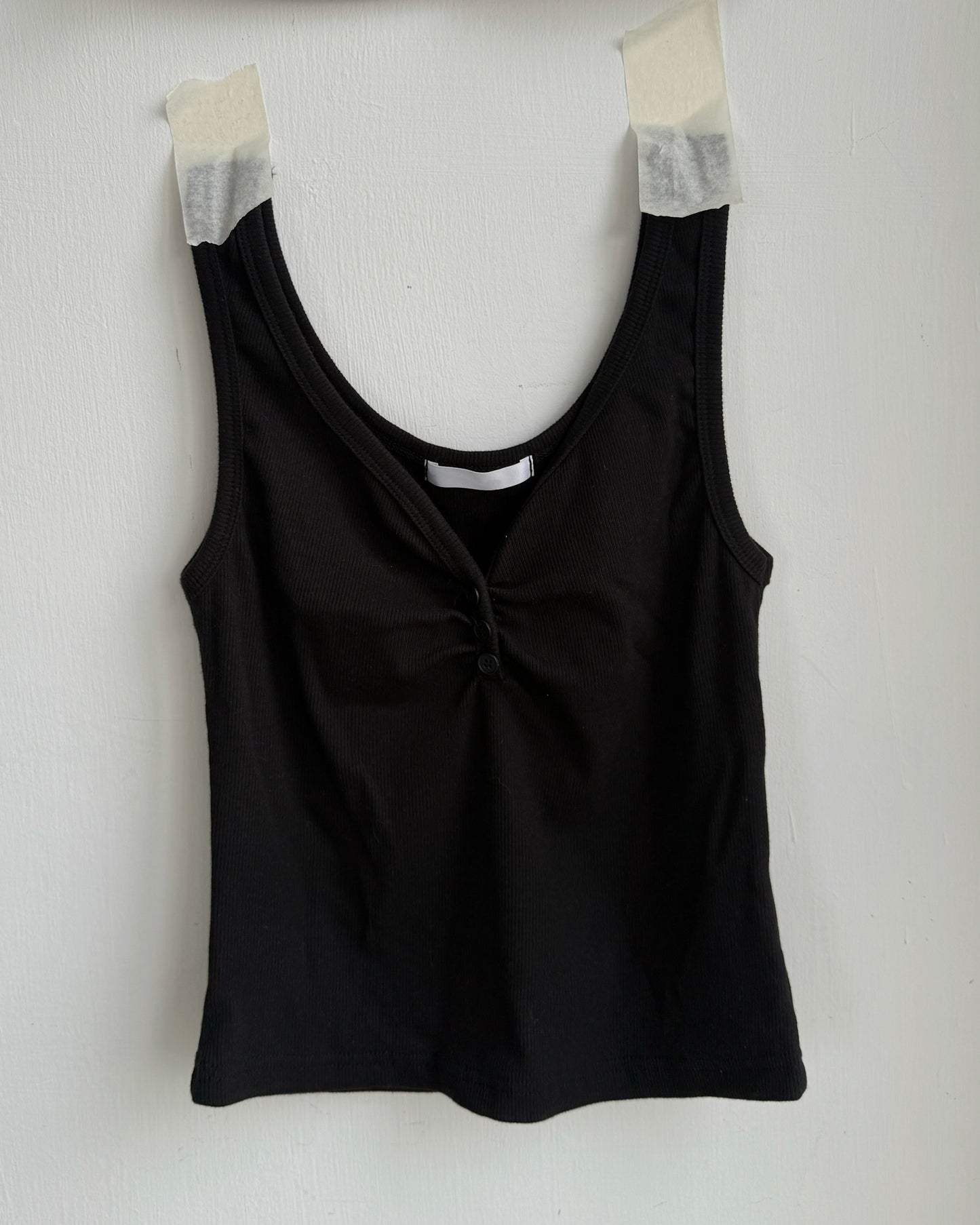VT292 Must Have!!! Button Vest - Pink | Skyblue | Black | White