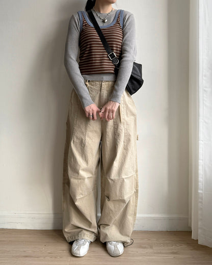 VT271 Caramel Vest - Brown | Blue | Beige