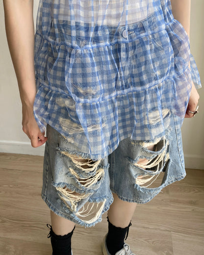 SP018 Vintage Short - Blue