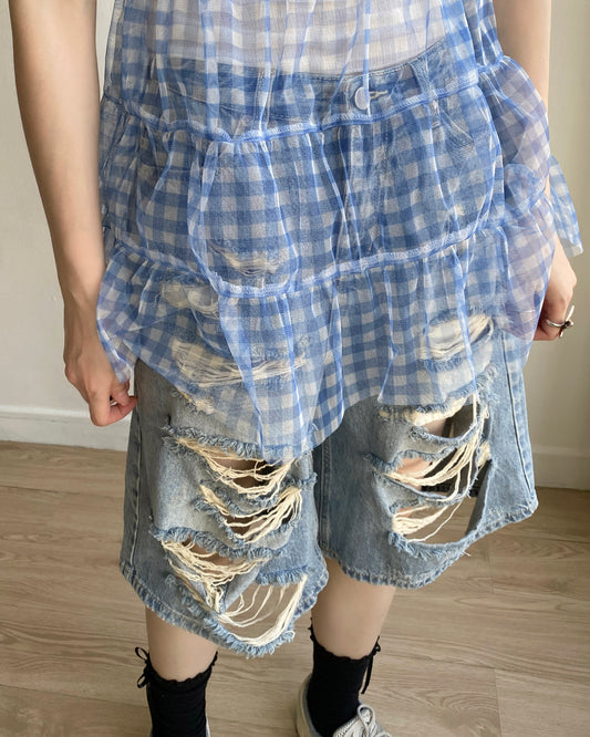 SP018 Vintage Short - Blue