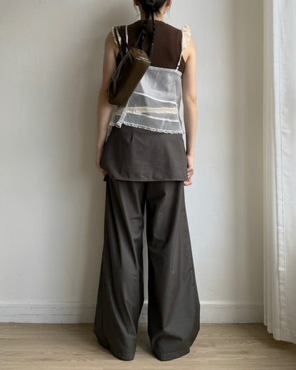 VT299 Layer Mesh Vest - Khaki | White | Navy