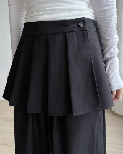 PT080 Wrap Pants - Khaki | Black