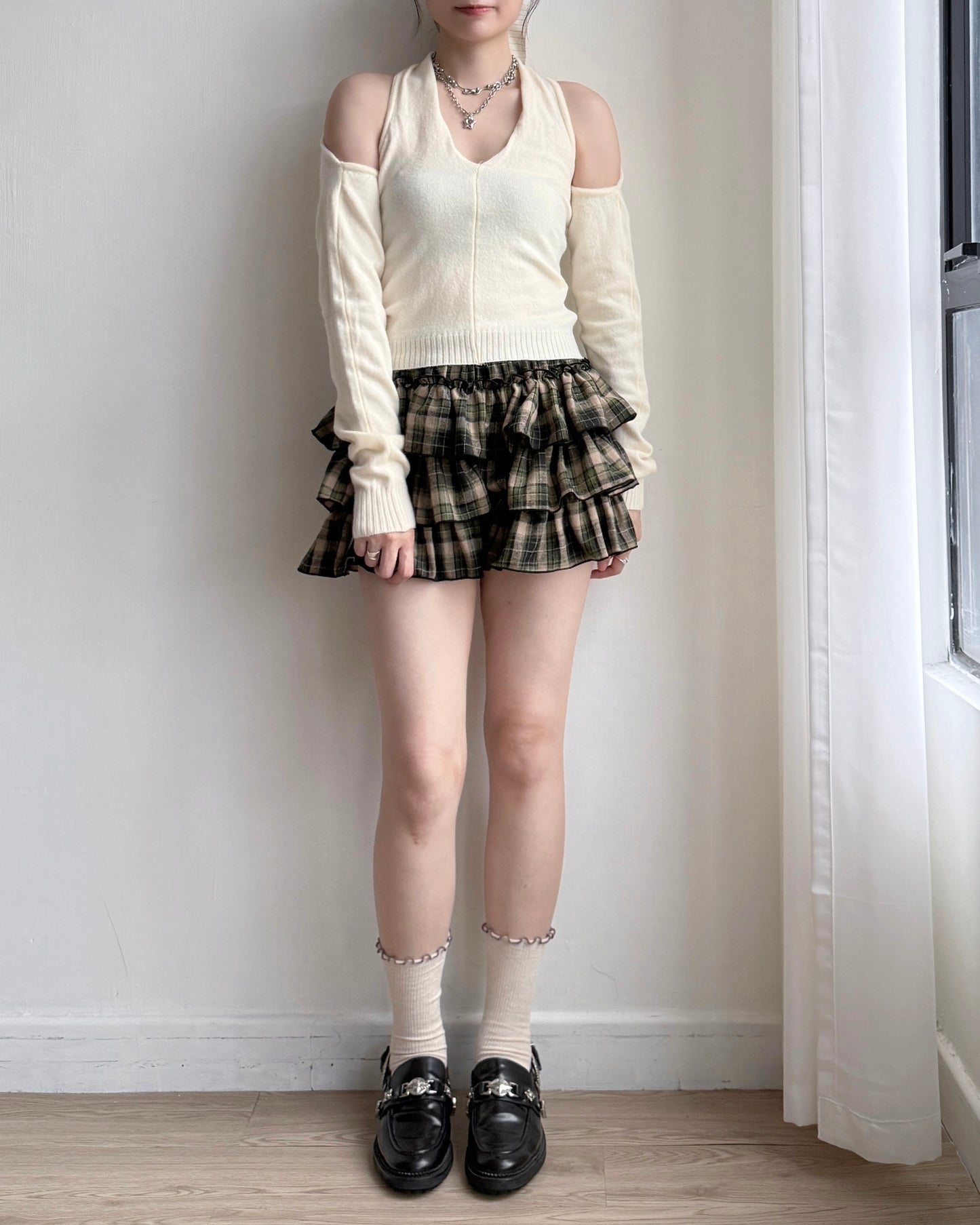TP544 Dual Bolero Knit - Gray | Ivory | Black