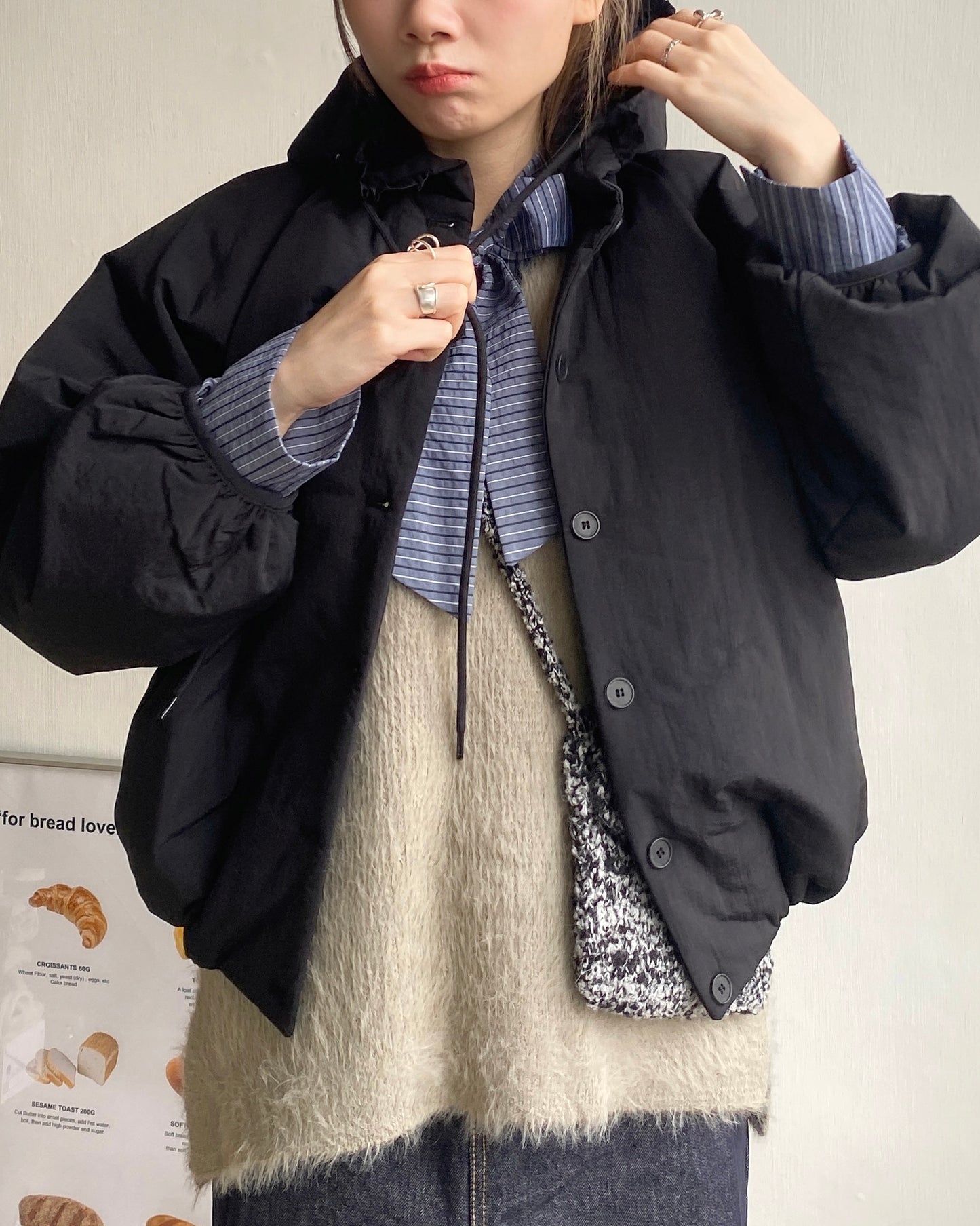 現貨 VT230 JP Shaggy Vest - Ivory | Gray | Black