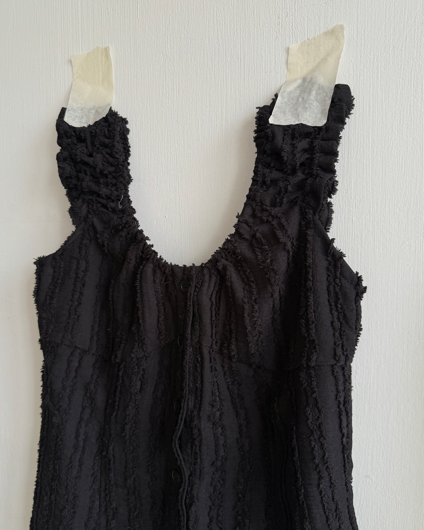 TP580 Milky Blouse - Ivory | Black