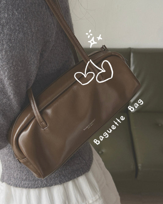 🤎限定優惠 BU001 Bucks&leather Mini Baguette Bag