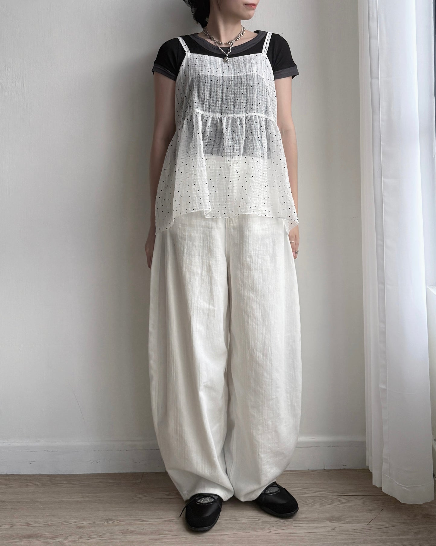 TP533 Mix and Match TEE - White | Black