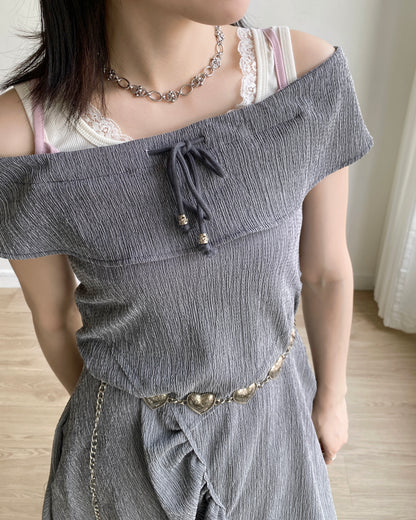 DS276 2way Shirring OPS - Olive | Charcoal