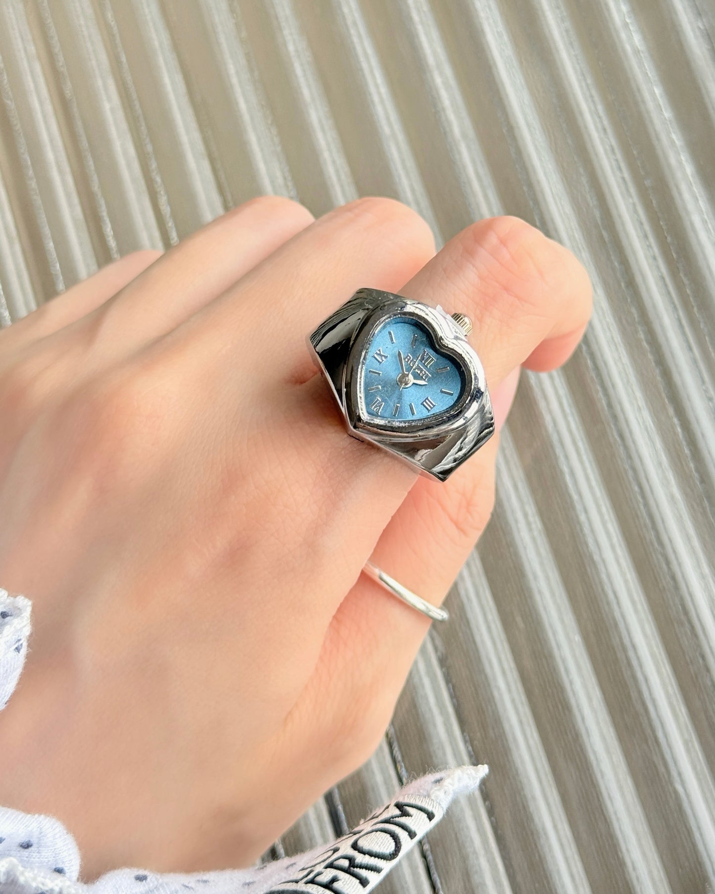 KA406 Watch Ring - Blue | Charcoal