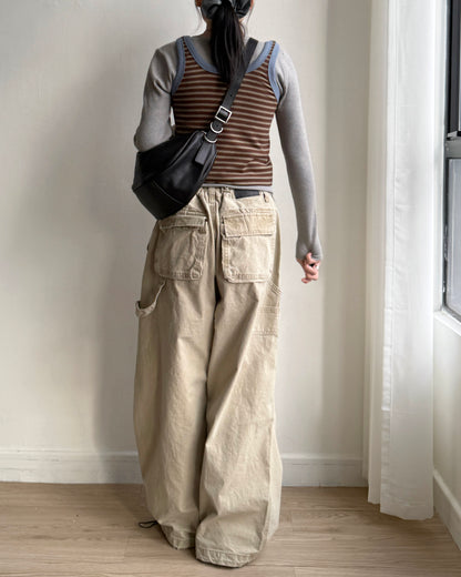 VT271 Caramel Vest - Brown | Blue | Beige