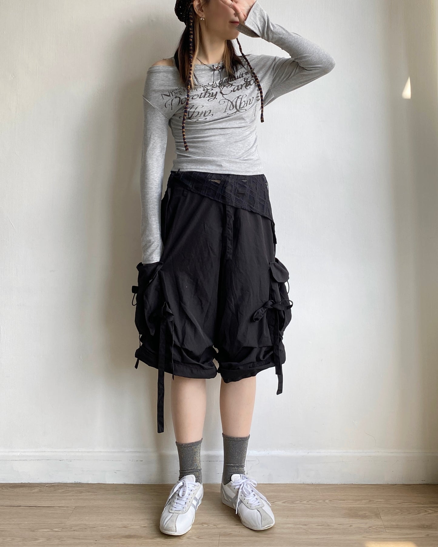 PT069 2way Pants - Beige | Black
