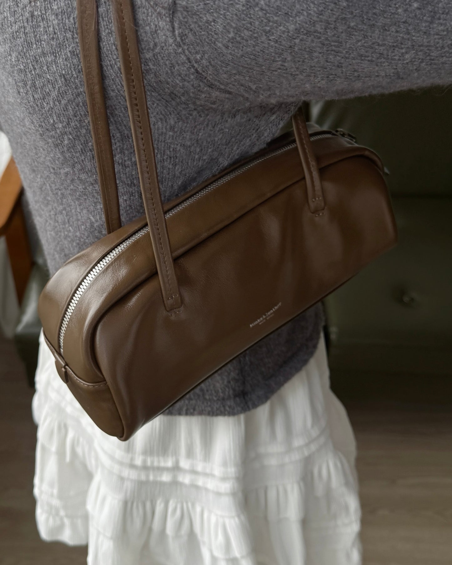 🤎限定優惠 BU001 Bucks&leather Mini Baguette Bag