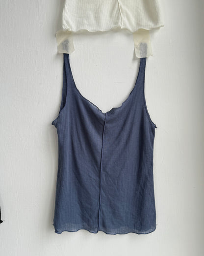 VT290 Sheer Vest - Khaki | White | Black | Blue