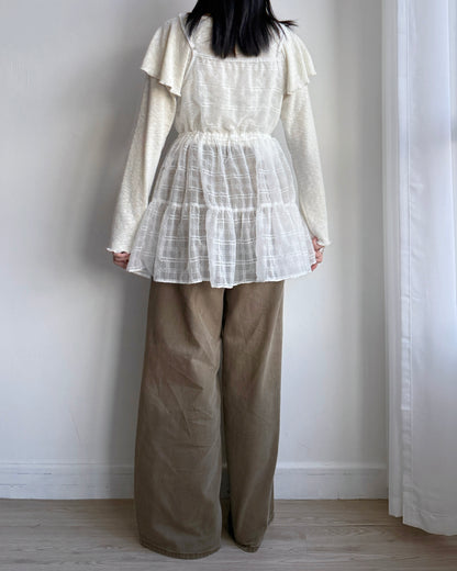 TP540 Casual TEE - Gray | Ivory | Black