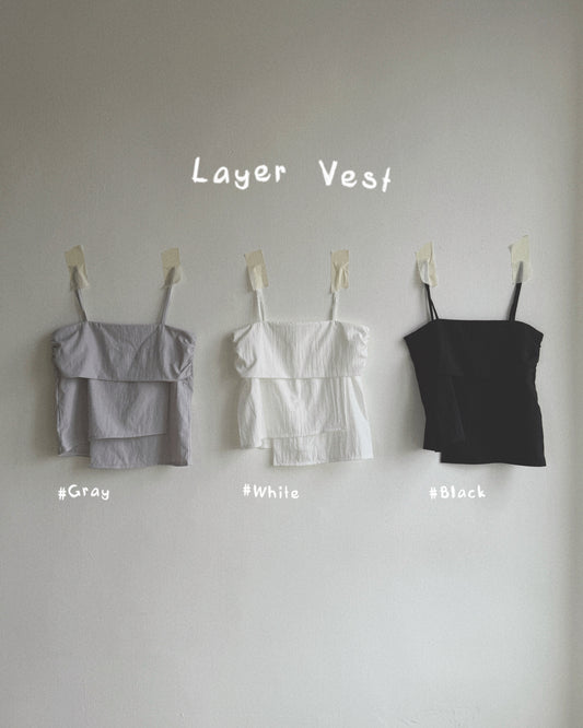 VT289 Layer Vest - Gray | White | Black