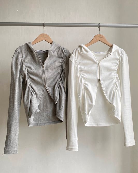 現貨 JK038 Casual Jacket - Gray | White | Black