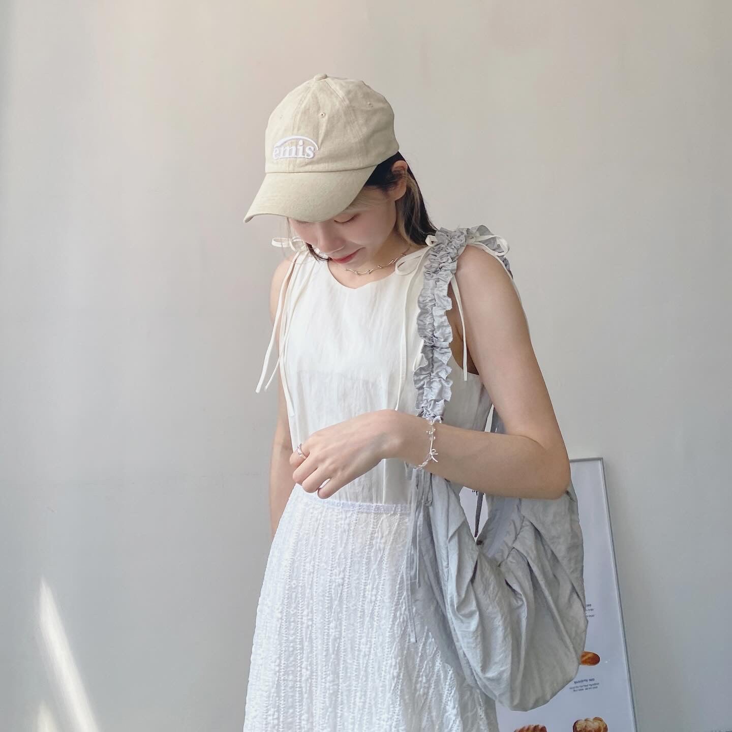 現貨 DS247 Ribbon Long OPS - Navy | White
