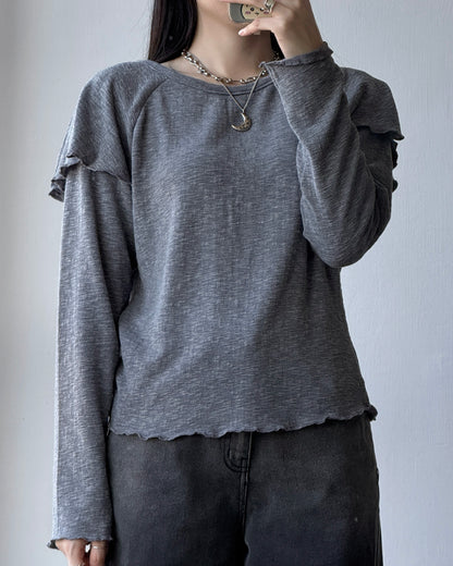 TP540 Casual TEE - Gray | Ivory | Black