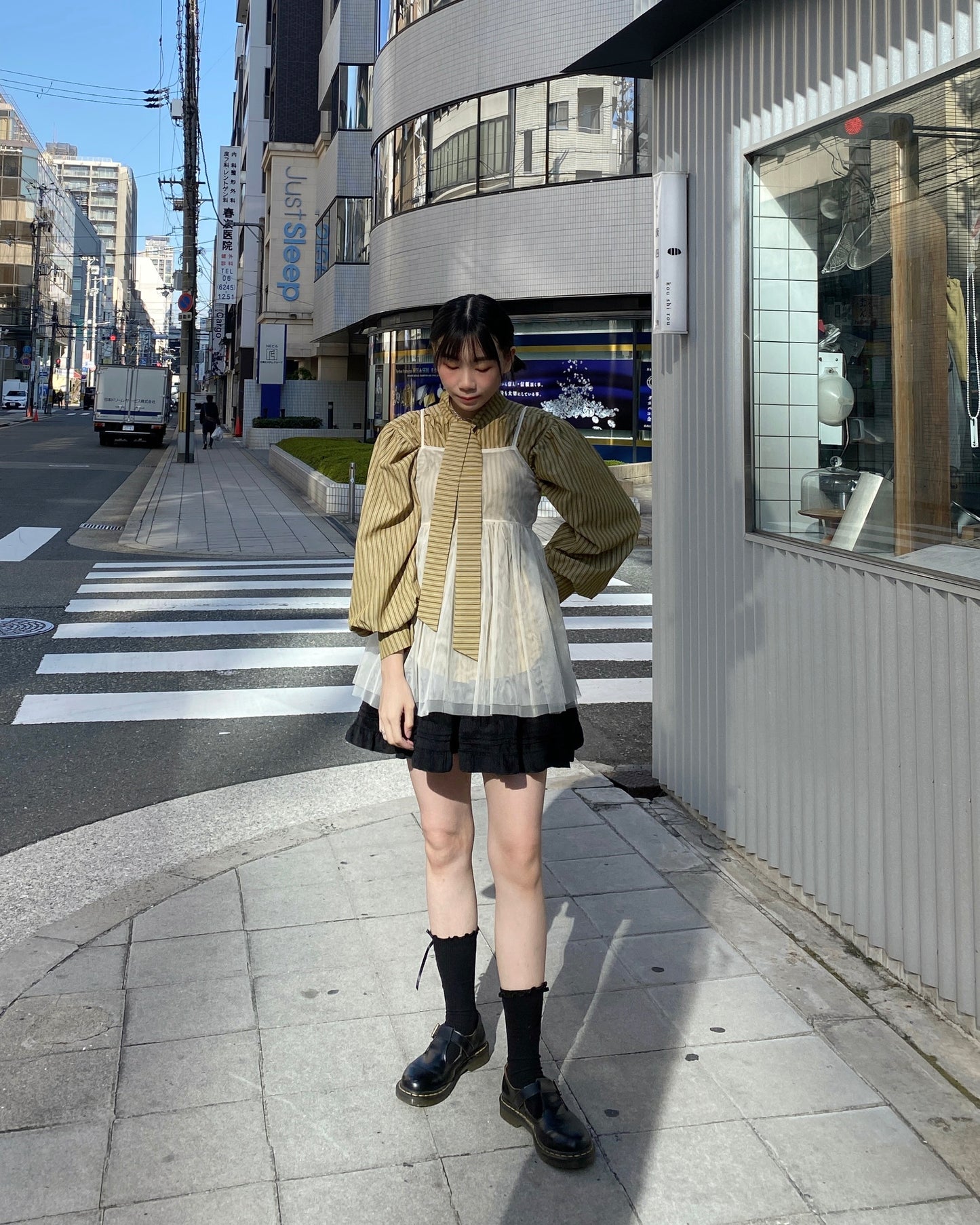 現貨 VT228 JP Tulle Camisole - Ivory | Gray | Black