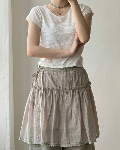 TP600 Patchwork Top - White | Gray | Black