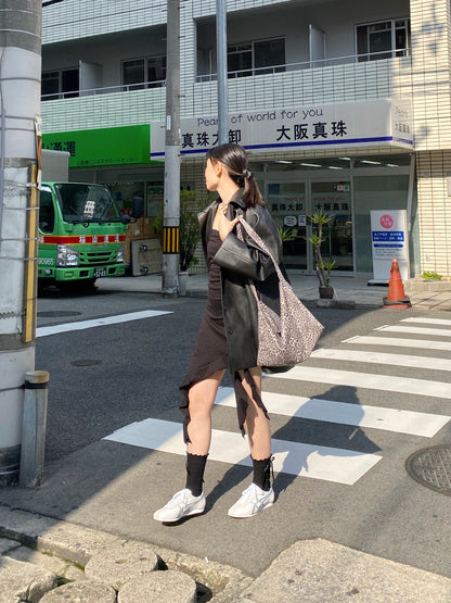 現貨 JK031 Aline PU Leather Jacket - Black