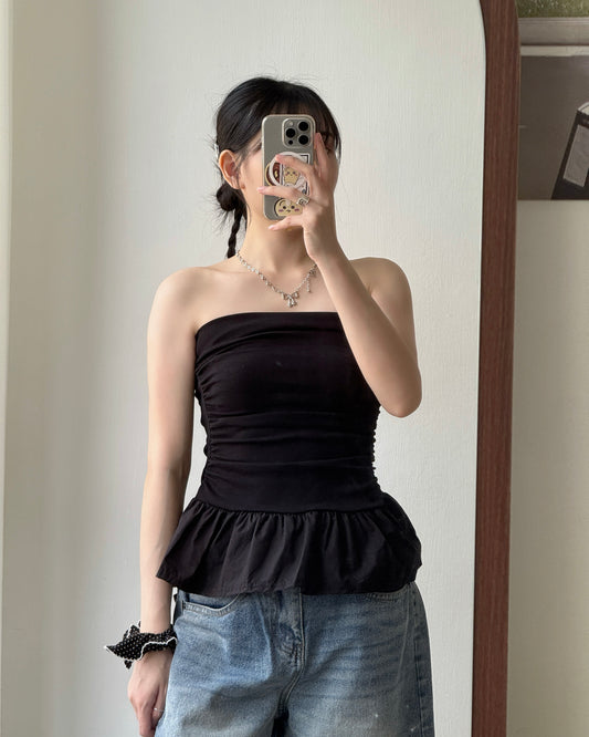 TP593 Bubble Tube Top - White | Black | Gray