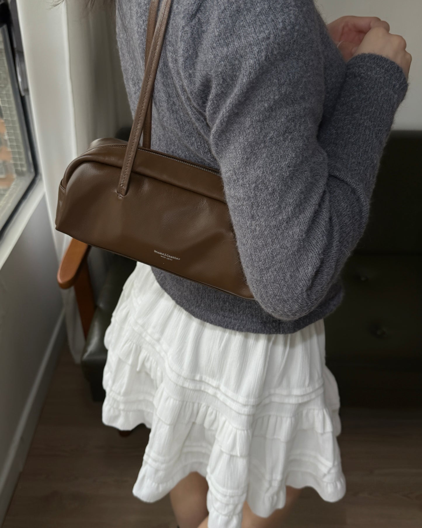 🤎限定優惠 BU001 Bucks&leather Mini Baguette Bag