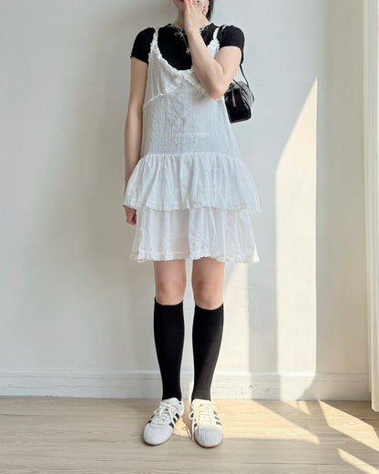 VT282 Embroidered OPS - White | Black